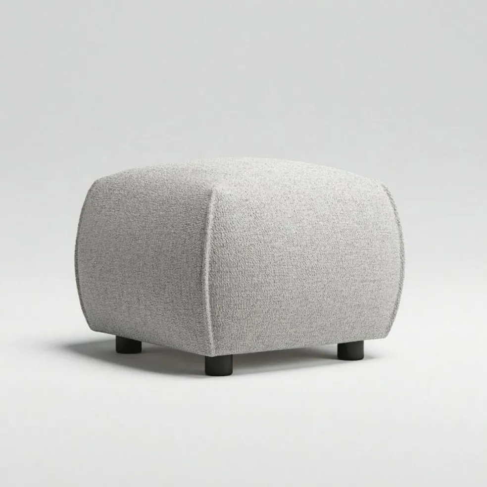 Le Petite Sittpuff Zebra, Brun / Vit