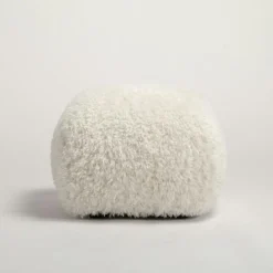 Le Petite Sittpuff Zebra, Brun / Vit