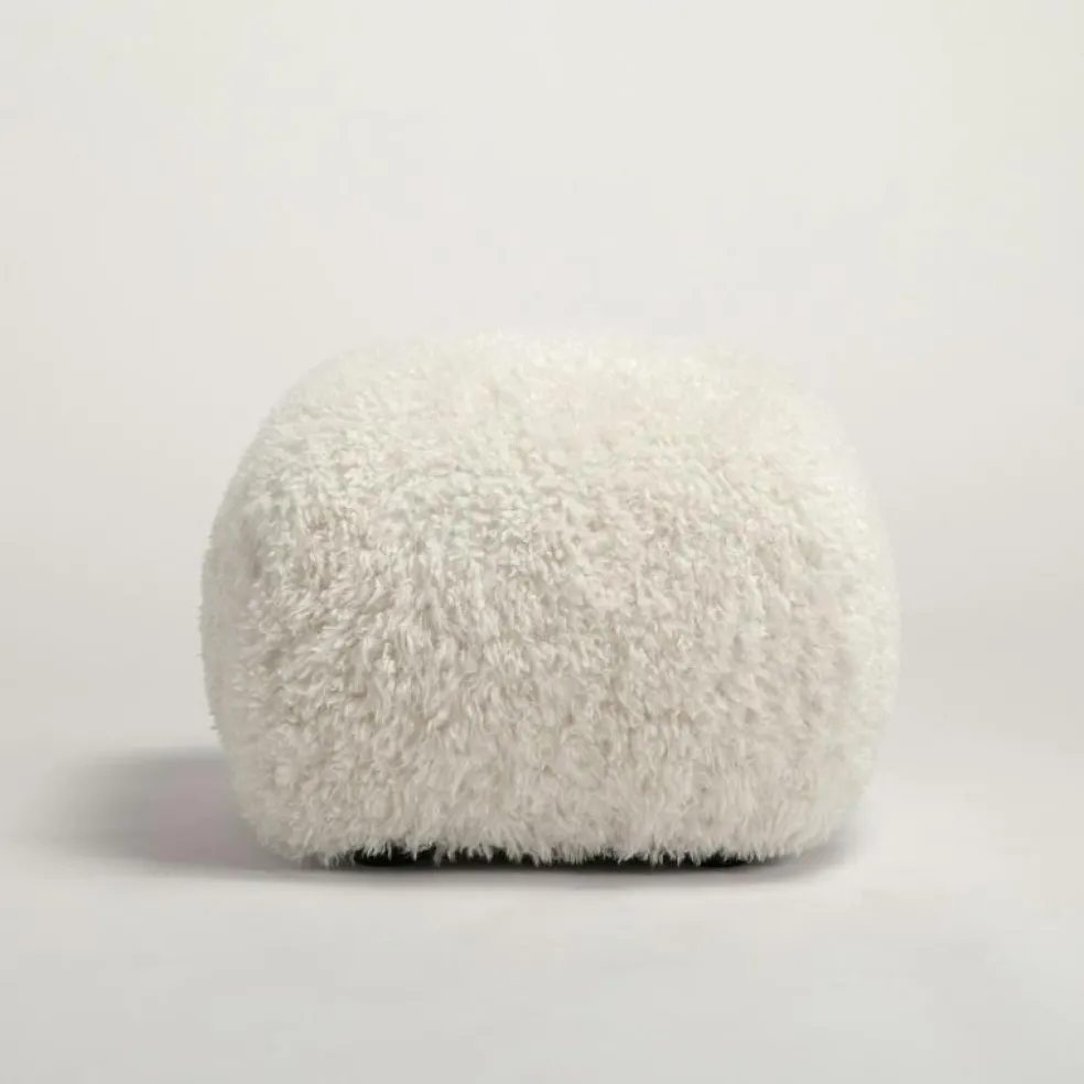 Le Petite Sittpuff Zebra, Brun / Vit