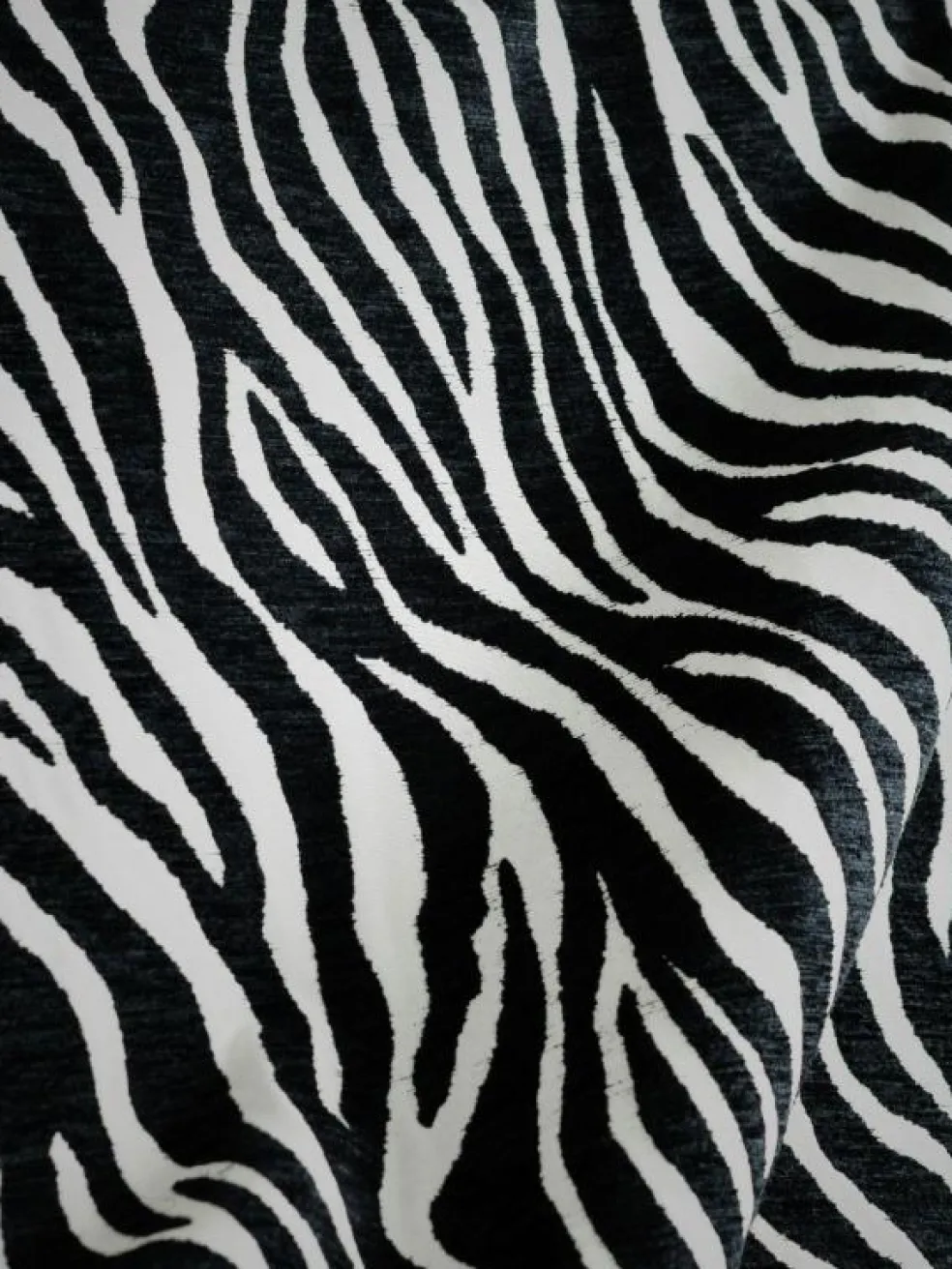 Le Petite Sittpuff Zebra, Brun / Vit