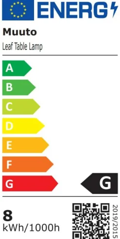 Leaf Bordslampa, Mörkgrön