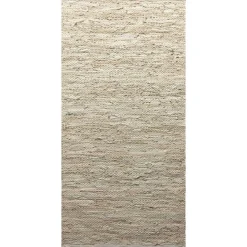 Rug Solid Bomulls- & Trasmattor-Leather Matta 65x135 cm,