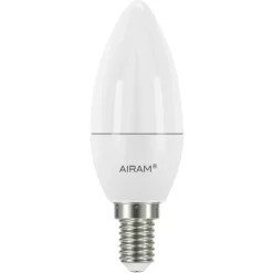 Airam Ljuskällor-LED C35 4,9W E14 470lm 2-pack