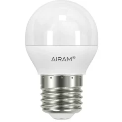 Airam Ljuskällor-LED Klotlampa 4,9W E27 2700k 470lm Dimbar