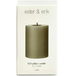 Led-Blockljus 10 cm, Caviar