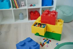 LEGO® Förvaring Med 2 Lådor 8 Knoppar, Medium Stone Grey