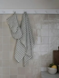 Leon Kökshandduk 50x70 cm, Seagrass