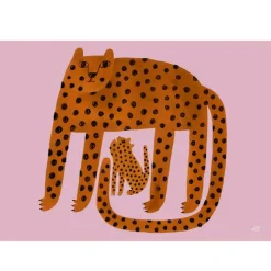 Leopards Poster 50x70 cm