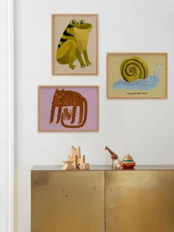 Leopards Poster 50x70 cm