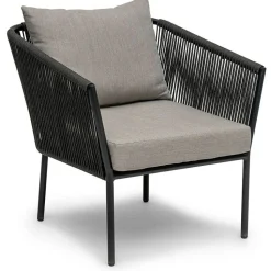 Hillerstorp Loungefåtöljer & Utefåtöljer-Lersund Fåtölj, Vit / Beige