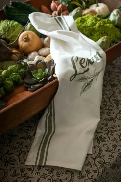 Lexington Organic Cotton Kökshandduk 50x70 cm, Pumpkin