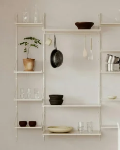 Frama Modulära Hyllsystem-Library Hylla Med Hängare 80x185 cm,