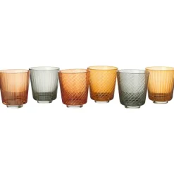 Polspotten Tumblerglas-Library Tumbler Glas Set, 6 Delar