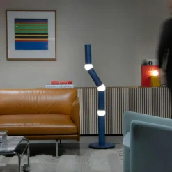 Oblure Golvlampor-Lightbone Golvlampa, Blå