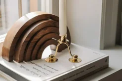 Lignano Sabbiadoro 1 Ljusstake Mässing, 130 mm