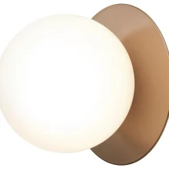 Nuura Badrumsbelysning|Vägglampor-Liila 1 Vägg-/Taklampa 165 mm, Light Silver / Opal