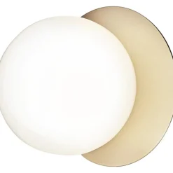 Nuura Badrumsbelysning|Vägglampor-Liila 1 Vägg-/Taklampa 165 mm, Light Silver / Opal