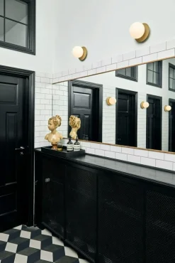 Nuura Badrumsbelysning|Vägglampor-Liila 1 Vägg-/Taklampa 165 mm, Light Silver / Opal