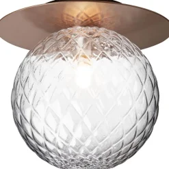 Nuura Badrumsbelysning|Vägglampor-Liila 1 Vägg-/Taklampa 255 mm, Nordic Gold / Klar