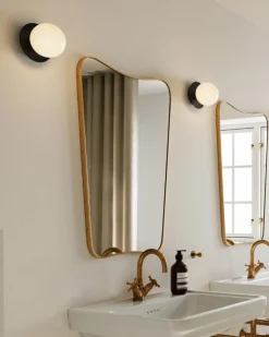 Nuura Badrumsbelysning|Vägglampor-Liila 1 Vägg-/Taklampa 140 mm, Nordic Gold / Klar