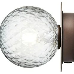 Nuura Badrumsbelysning|Vägglampor-Liila 1 Vägg-/Taklampa 140 mm, Nordic Gold / Klar