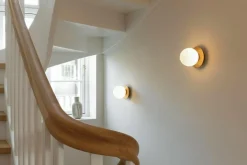 Nuura Badrumsbelysning|Vägglampor-Liila 1 Vägg-/Taklampa 140 mm, Nordic Gold / Klar