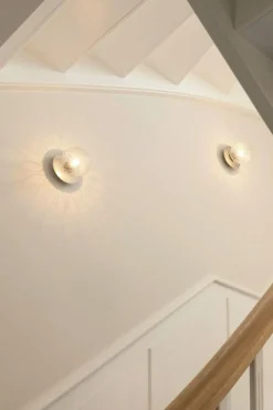 Nuura Badrumsbelysning|Vägglampor-Liila 1 Vägg-/Taklampa 140 mm, Nordic Gold / Klar