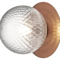 Nuura Taklampor Utomhus|Taklampor Utomhus-Liila 1 Vägg-/Taklampa Utomhus 165 mm, Mörk Brons / Opal