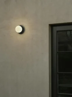 Nuura Taklampor Utomhus|Taklampor Utomhus-Liila 1 Vägg-/Taklampa Utomhus 165 mm, Mörk Brons / Opal