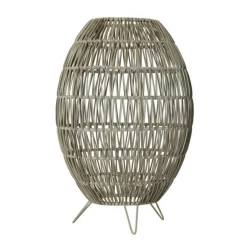 Linde Golvlampskärm 46 cm, Gråbeige