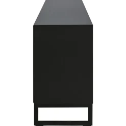 Englesson Skänkar & Sideboards-Line Burned Walnut Skänk 3 Dörrar, Vit/Krom