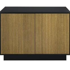 Englesson Skänkar & Sideboards-Line Burned Walnut Skänk Med 2 Dörrar, Vit