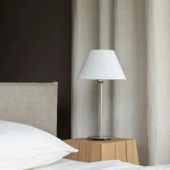 Watt & Veke Lampfötter-Line Lampfot 35 cm, Silver