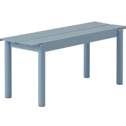 Linear Bänk Stål 110 cm, Antracit