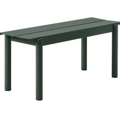 Linear Bänk Stål 110 cm, Antracit
