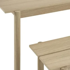 Muuto Matbord Och Barbord-Linear Bord Trä, 90x260 cm