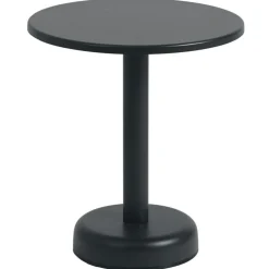 Muuto Soffbord Utomhus-Linear Soffbord Stål Ø70x40 cm, Mörkgrön