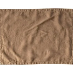 Tell Me More Bordstabletter & Glasunderlägg-Linen Bordstablett 35x50 cm, Hazelnut