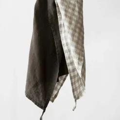 Linen Kökshandduk 50x70 cm, Bleached White