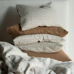 Tell Me More Prydnadskuddar & Fodral-Linen Kuddfodral 50x50 cm, Taupe