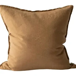 Tell Me More Prydnadskuddar & Fodral-Linen Kuddfodral 50x50 cm, Taupe