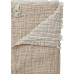 Spirit Of The Nomad Plädar & Filtar-Linen Pläd 130x170 cm, Off-white / Desert Beige