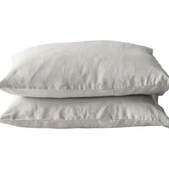 Tell Me More Örngott-Linen Örngott 50x60 cm 2-pack, Varmgrå