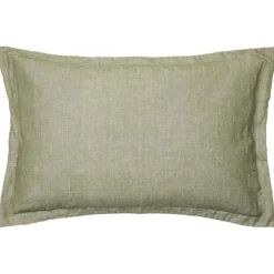 Broste Copenhagen Prydnadskuddar & Fodral-Linn Kuddfodral Grape Leaf Green, 40x60 cm
