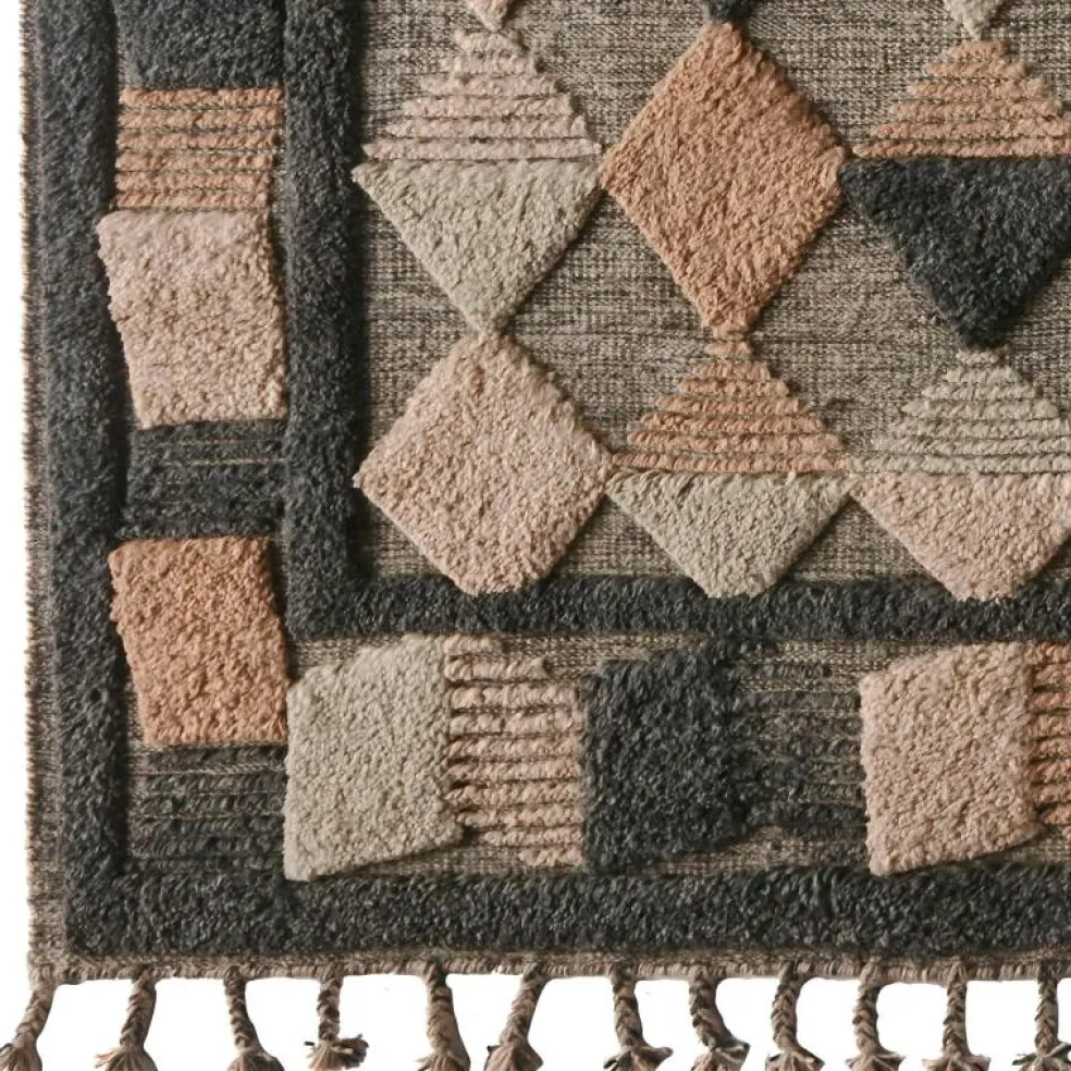 Lisboa Ullmatta 200x300 cm, Multi Grey