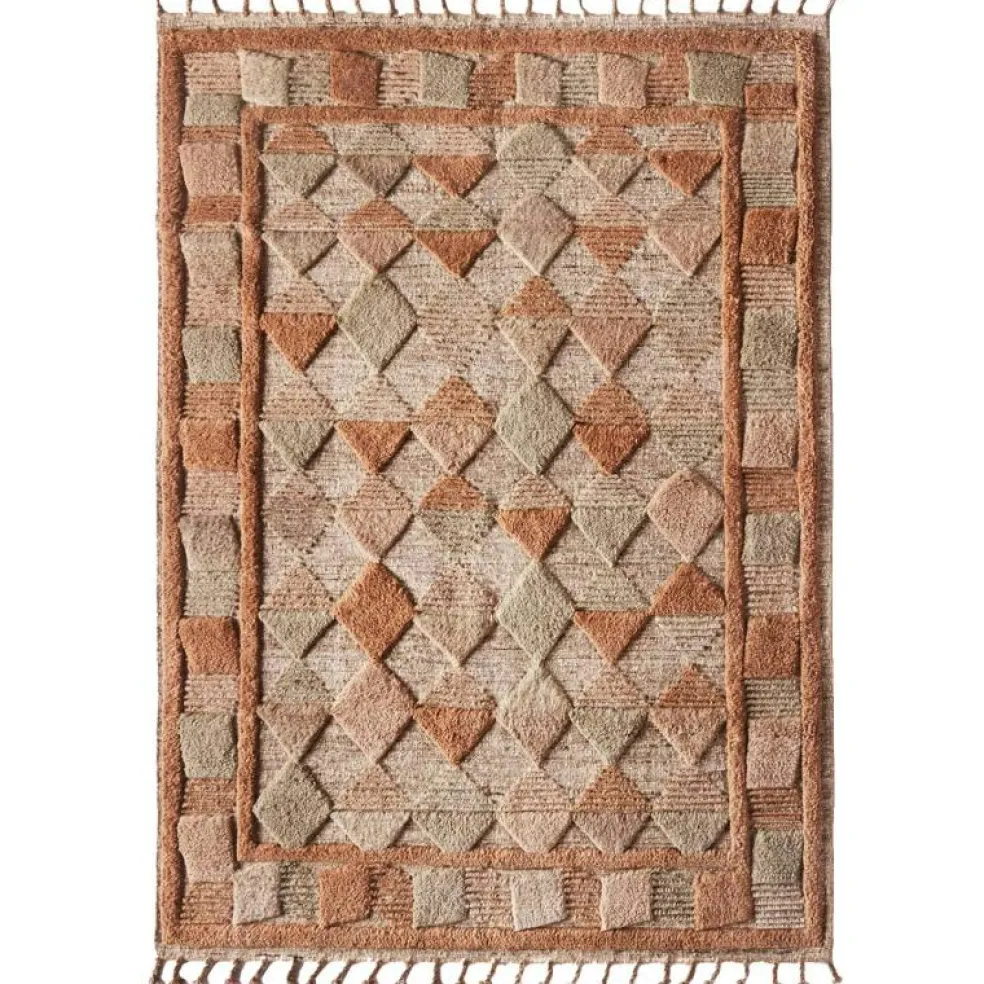 Lisboa Ullmatta 200x300 cm, Multi Grey