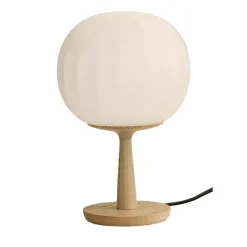 Lita Bordslampa 18 cm, Ask / Opalglas