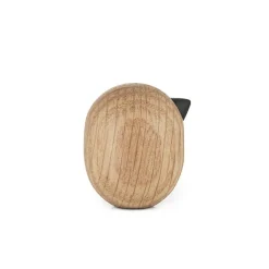 Normann Copenhagen Träfigurer-Little Bird 5 cm, Ek