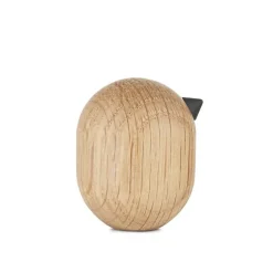 Normann Copenhagen Träfigurer-Little Bird 5 cm, Ek