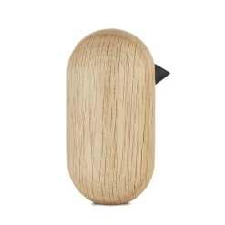 Normann Copenhagen Träfigurer-Little Bird 5 cm, Ek